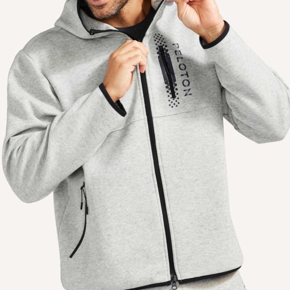 NWT Peloton Fitness Apparel Full Zip Hoodie Org. $108 NOW $60 or BEST offer!